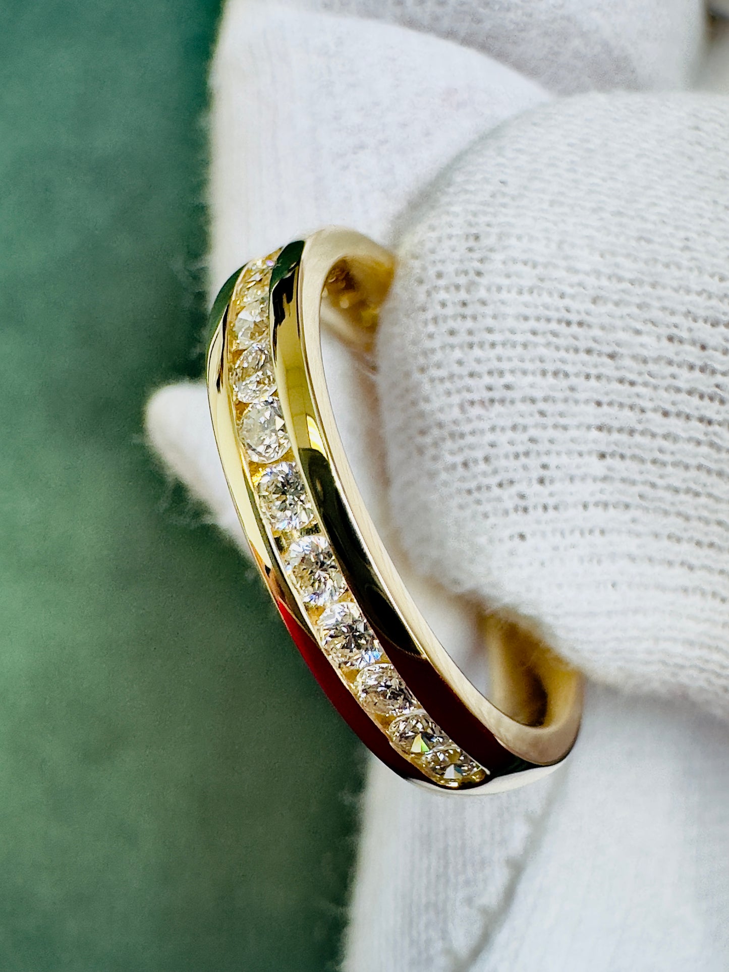 Natural Diamond Anniversary Band
