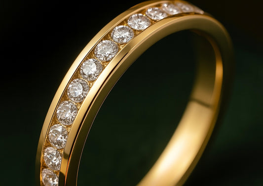 Natural Diamond Anniversary Band
