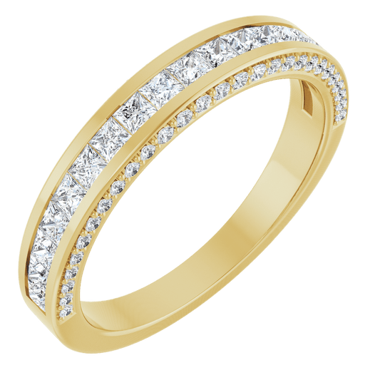 Natural Diamond Anniversary Band
