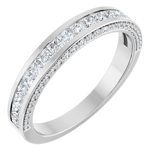 Natural Diamond Anniversary Band