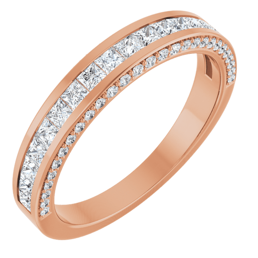 Natural Diamond Anniversary Band